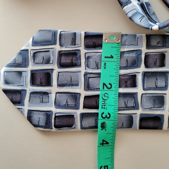 J. Garcia Silk Tie ~ Desert Storm ~ Collection Fifty-Four ~ GUC ~ Abstract Print - Picture 12 of 13